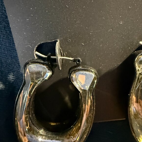 Coach looped C earings - Picture 3 of 5